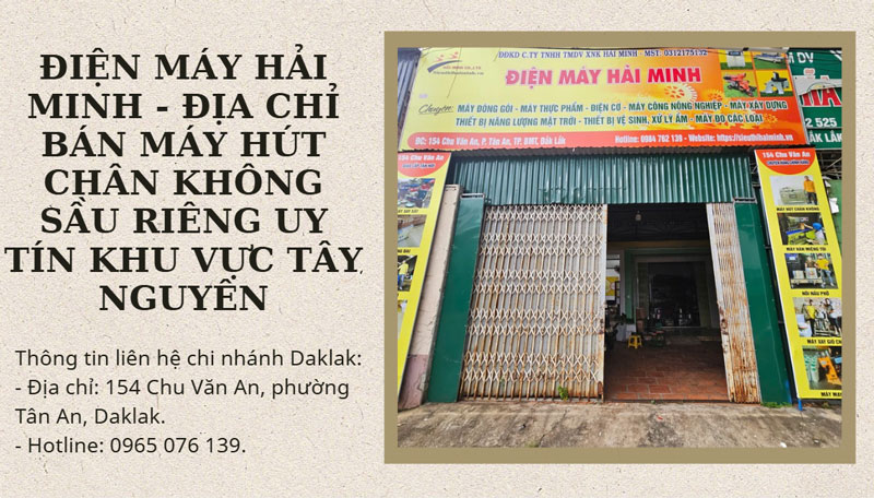 Mua máy hút chân không sầu riêng ở đâu khu vực Tây Nguyên?