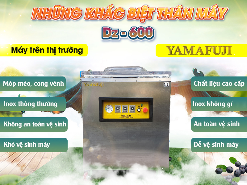 Chất liệu inox bền