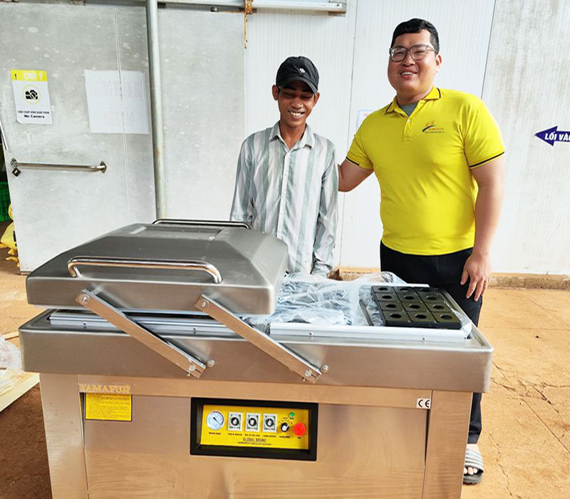 Máy hút chân không hiệu quả cao trong việc bảo quản thực phẩm, hàng hoá