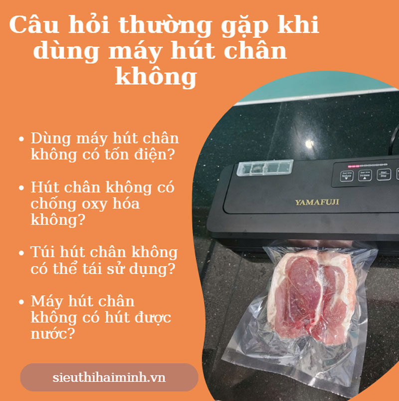 Top câu hỏi thường gặp khi sử dụng máy hút chân không