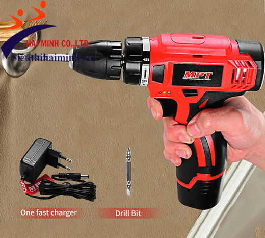 Máy khoan pin MCDT1213 B1 có chức năng khoan và bắt vít