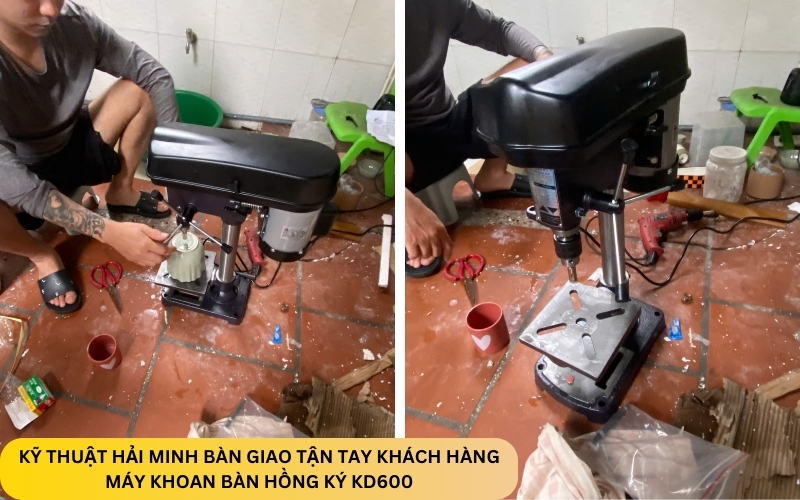 Máy khoan bàn Hồng Ký KD600