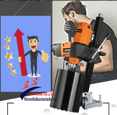 Máy khoan rút lõi bê tông Dera DK8235