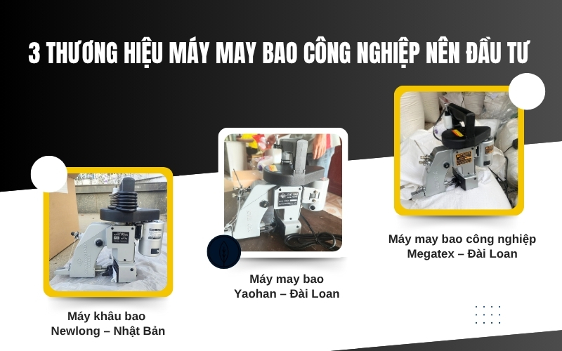 3 thương hiệu máy may bao công nghiệp nên đầu tư