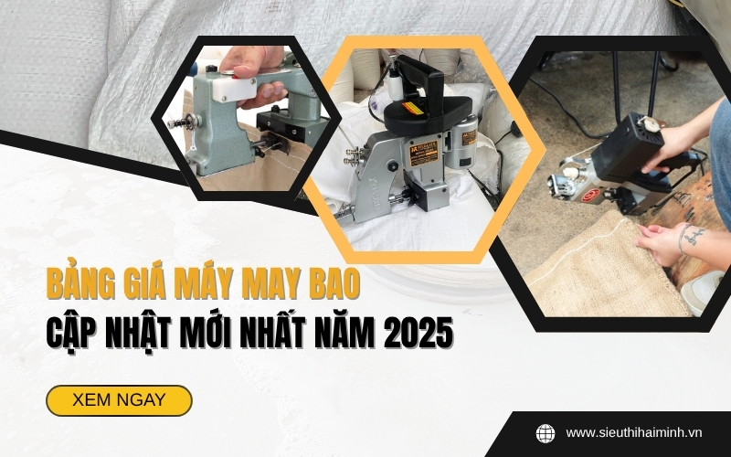 Bảng giá máy may bao cập nhật mới nhất năm 2025