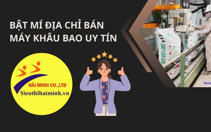 Bật mí địa chỉ bán máy khâu bao uy tín