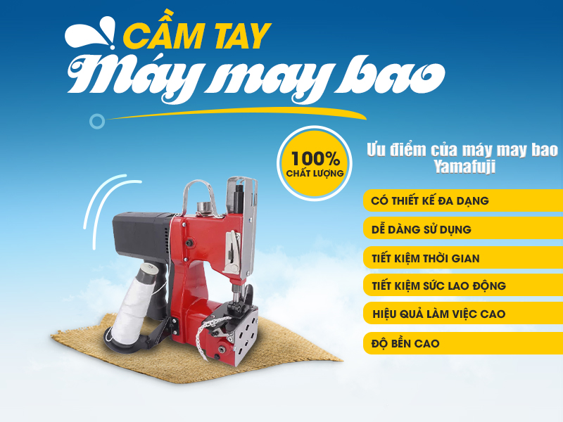 Các ưu điểm của máy may bao Yamafuji