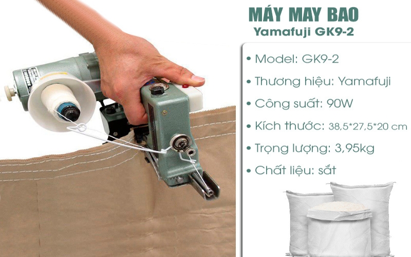 Chi tiết thông số kĩ thuật GK9-2 của Yamafuji