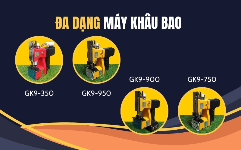 Đa dạng máy khâu bao