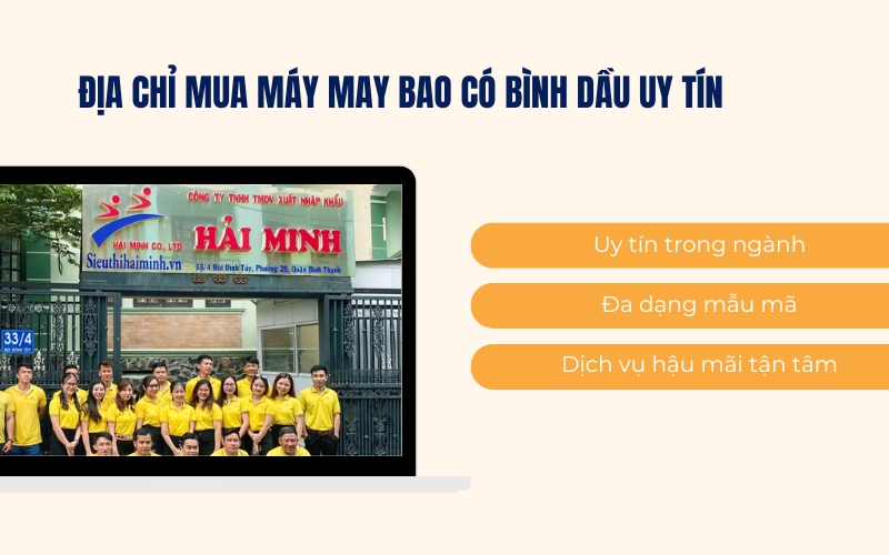 Địa chỉ mua máy may bao có bình dầu uy tín
