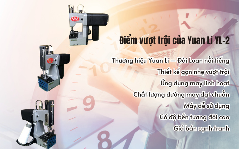 Ưu điểm vượt trội của máy may bao YL-2