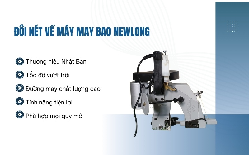 Đôi nét về máy may bao Newlong