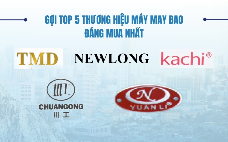 Gợi top 5 thương hiệu máy may bao đáng mua nhất