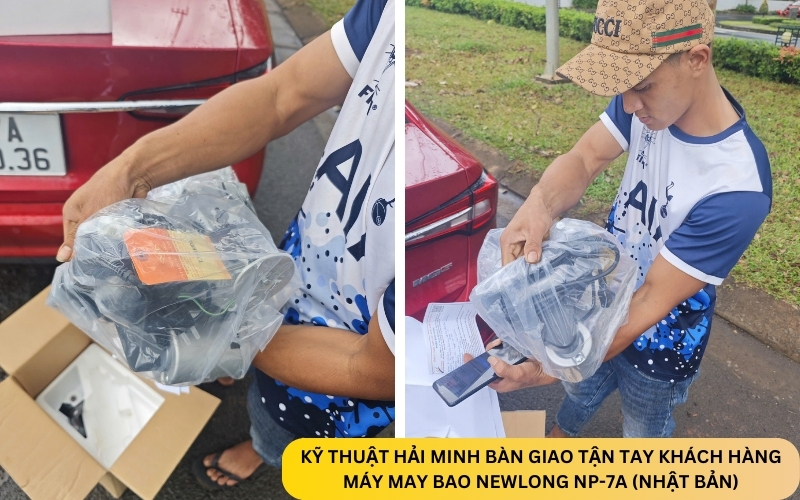 Máy May Bao NewLong NP-7A (Nhật Bản) - Motor đặc biệt