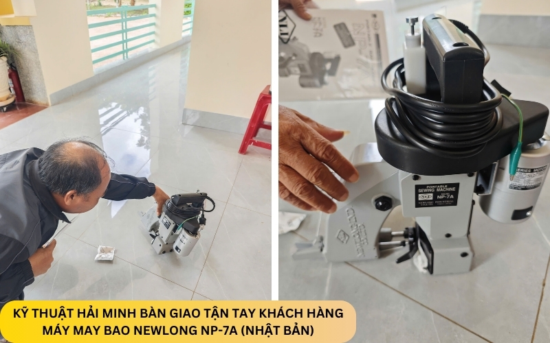 Máy May Bao NewLong NP-7A (Nhật Bản)