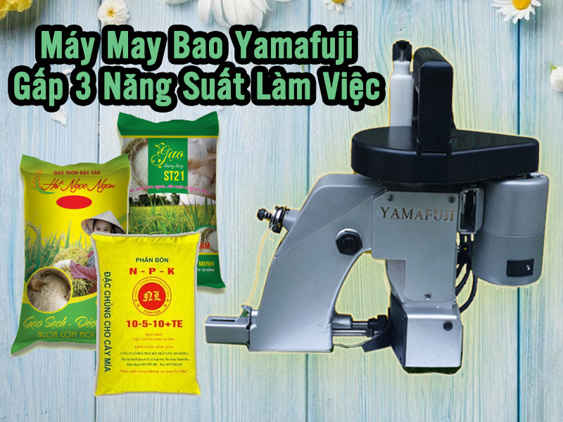gấp 3 năng suất làm việc với máy may bao