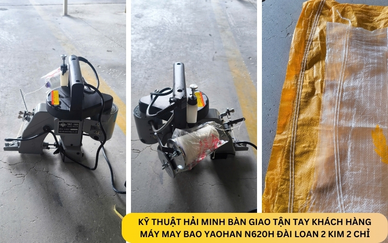 Máy May bao Yaohan N620H Đài Loan 2 kim 2 chỉ
