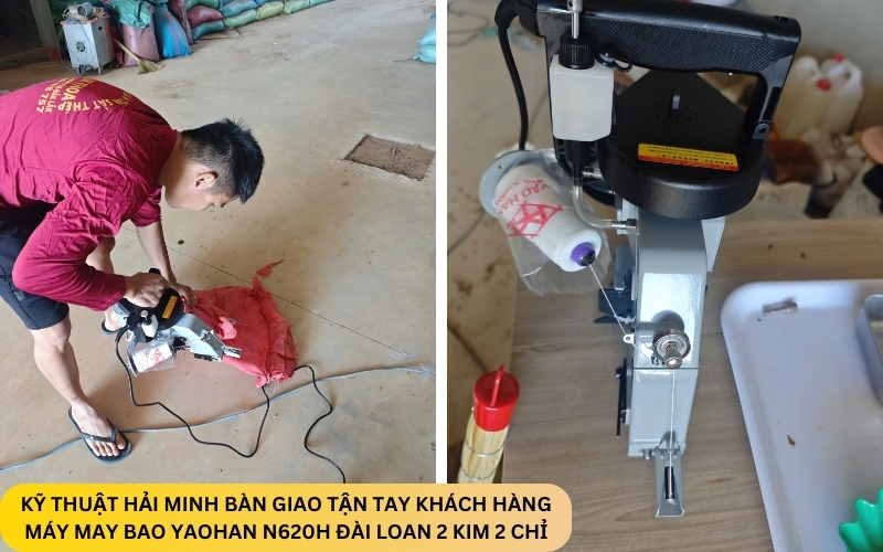 Máy May bao Yaohan N620H Đài Loan 2 kim 2 chỉ