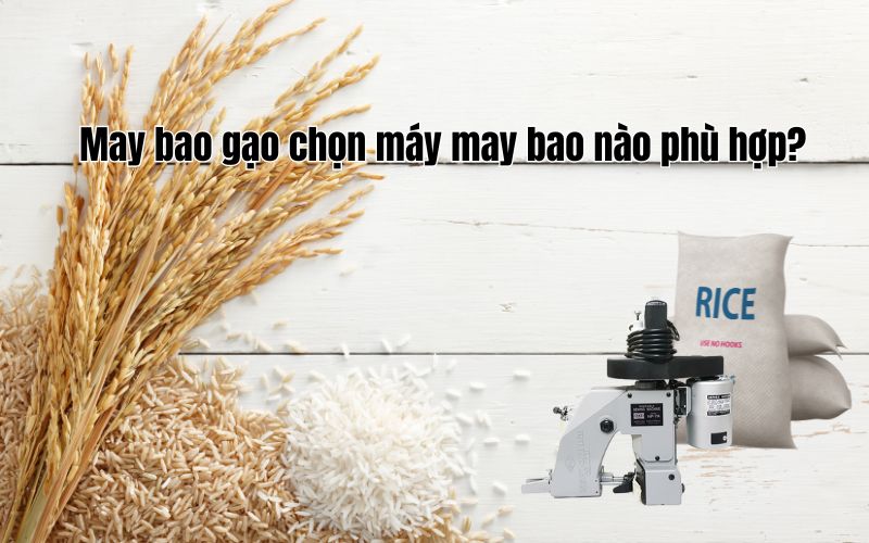 May bao gạo chọn máy may bao nào phù hợp