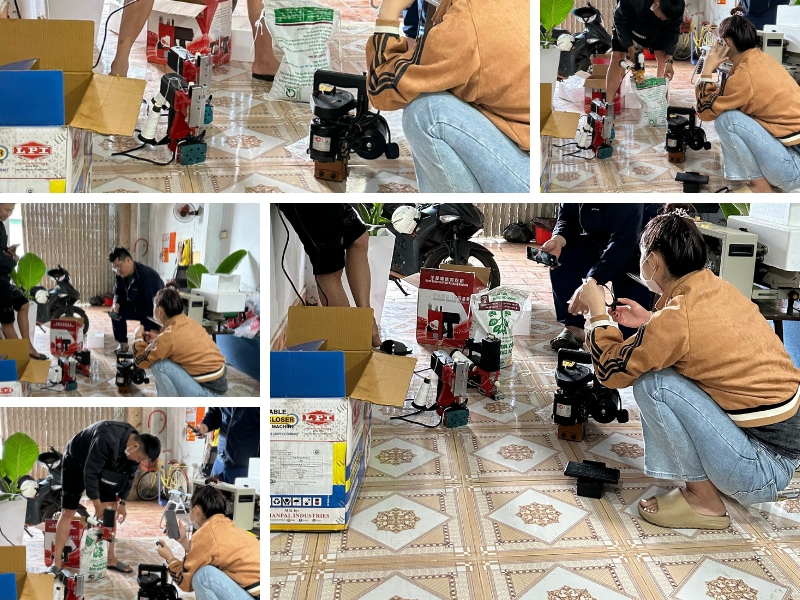 Máy may bao TMD GK9-950 (có bình dầu)