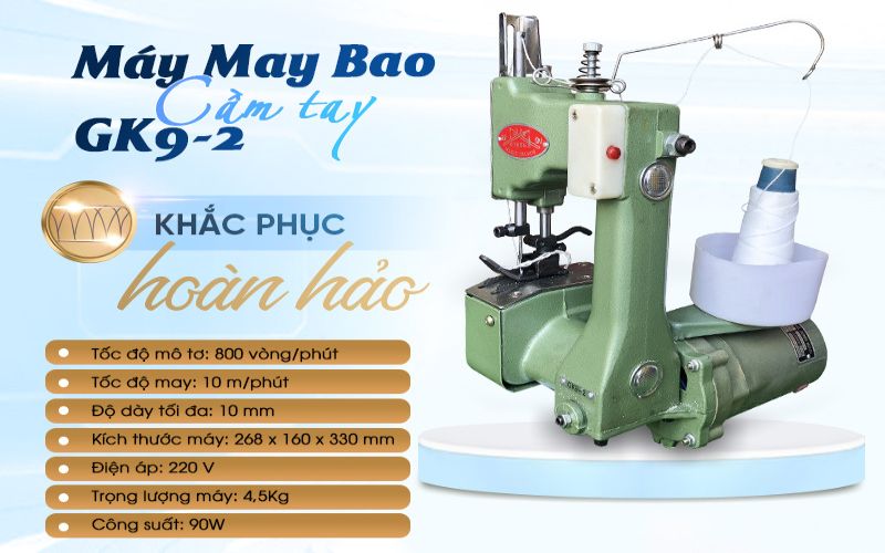 Máy may bao cầm tay GK9-2 Song Kiếm