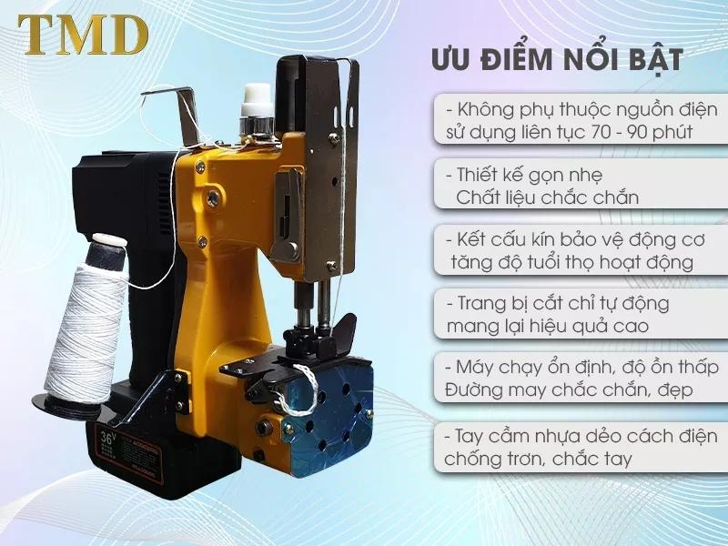 ưu điểm của máy may bao TMD GK9 -900