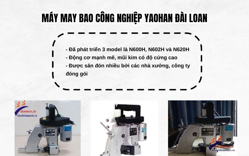 Máy may bao Yaohan Đài Loan