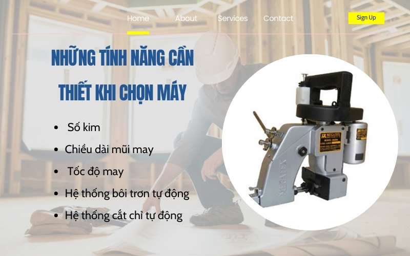 Những tính năng cần thiết khi chọn mua máy may bao công nghiệp?