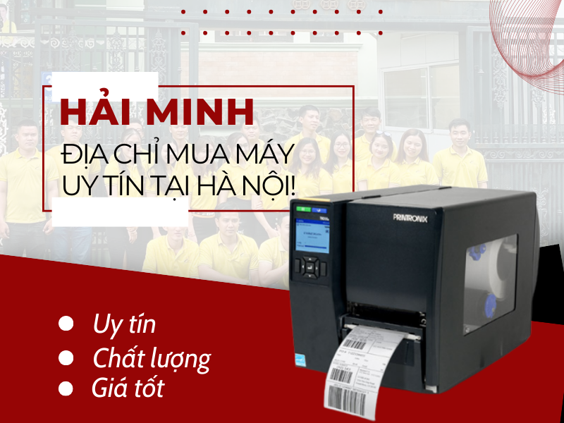 Siêu thị hải minh địa chỉ mua máy in mã vạch tốt nhất HÀ NỘI