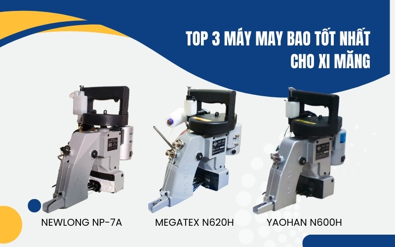 TOP 3 máy may bao tốt nhất cho xi măng
