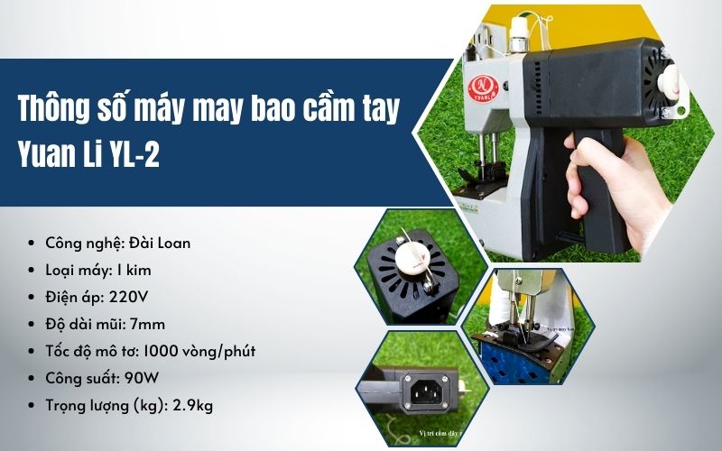 Tổng quan về máy may Yuan Li YL-2