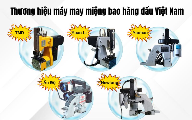 Thương hiệu máy may miệng bao hàng đầu Việt Nam