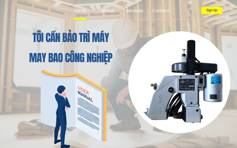 Tôi cần bảo trì máy may bao công nghiệp như thế nào?