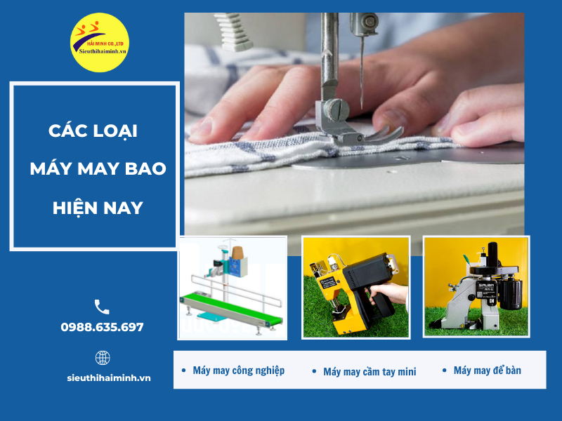 các loại máy may bao hiện nay