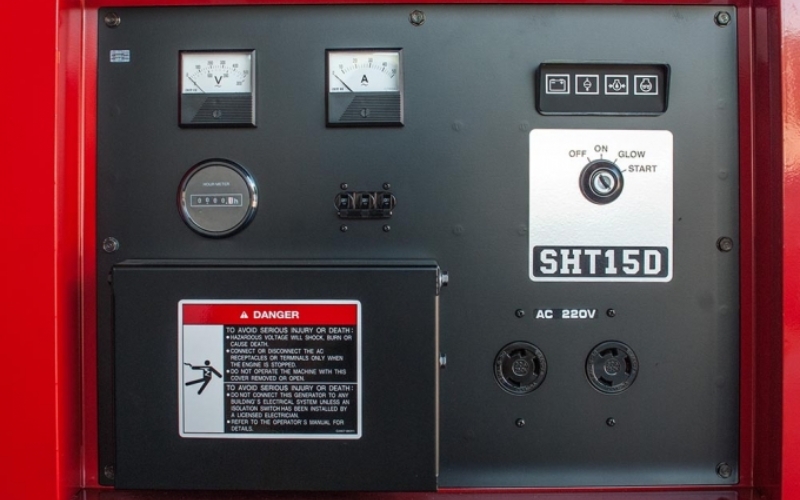 Bảng điều khiển máy phát SHT15D