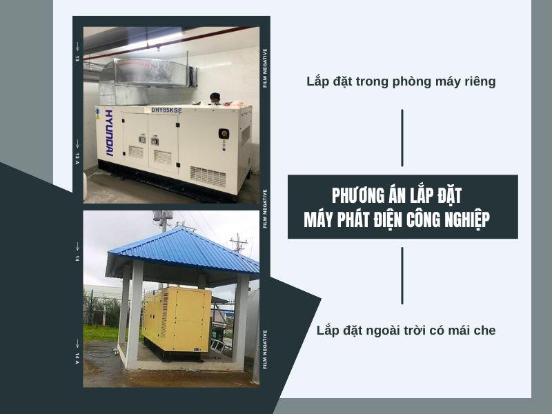 Có phương án lắp đặt tối ưu nhất cho máy phát điện công nghiệp