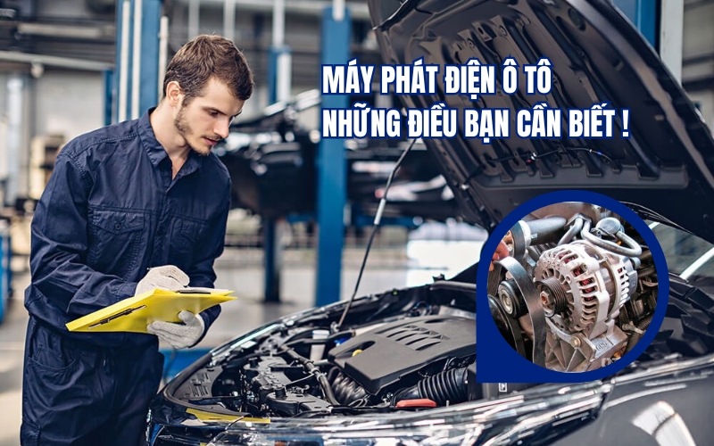 Máy Phát Điện Ô Tô Những Điều Bạn Cần Biết