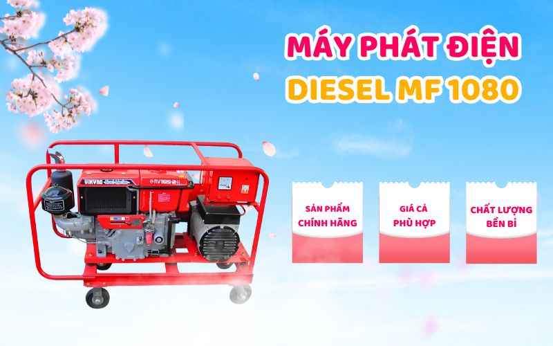 Máy phát điện Diesel MF 1080 (8KVA)