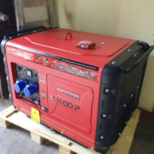 Máy phát điện Diesel siêu chống ồn Koop KDF 6700QQ
