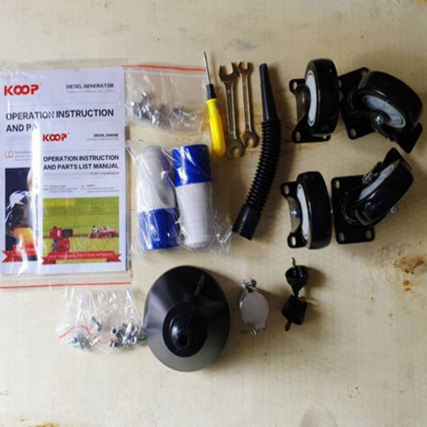 Máy phát điện Diesel siêu chống ồn Koop KDF 6700QQ