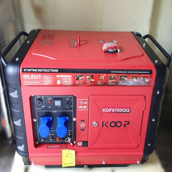 Máy phát điện Diesel siêu chống ồn Koop KDF 6700QQ