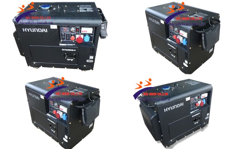 Máy phát điện HYUNDAI DHY 6000SE-3 Diesel 3 pha