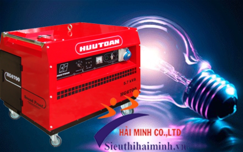 Máy phát điện Honda HG6700 giảm thanh