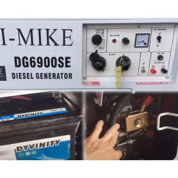 Photo - Máy phát điện I-Mike DG6900SE (5kw siêu cách âm)