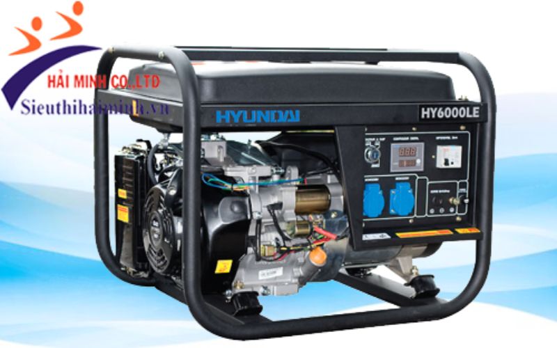 Máy phát điện chạy dầu 5kw DHY 6000LE của HYUNDAI