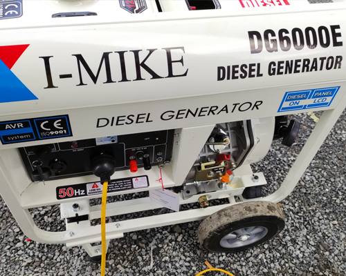 Máy phát điện chạy dầu Diesel I-MIKE DG6000E g
