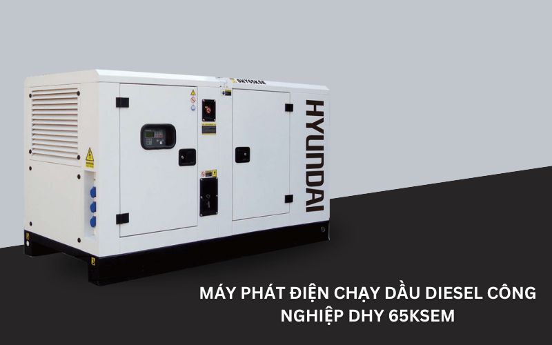 Máy phát điện chạy dầu Diesel công nghiệp DHY 65KSEm