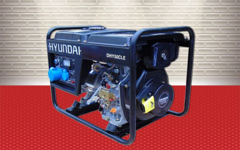 Máy phát điện chạy dầu Hyundai DHY 50CLE (4.2-4.6KW)
