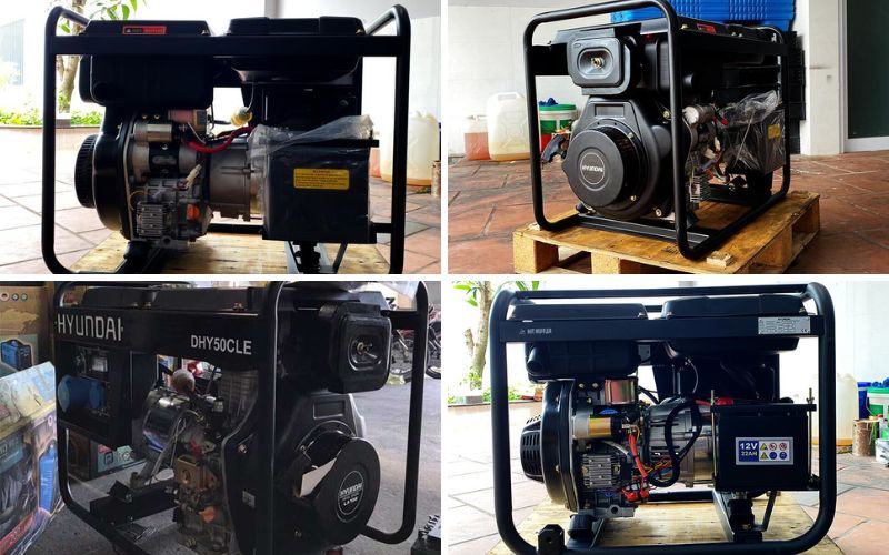 Máy phát điện chạy dầu Hyundai DHY 50CLE (4.2-4.6KW)