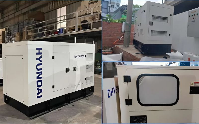 Máy phát điện chạy dầu Hyundai DHY 55KSE (50-55KVA)